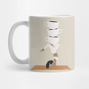 Yoga and coffee Mug